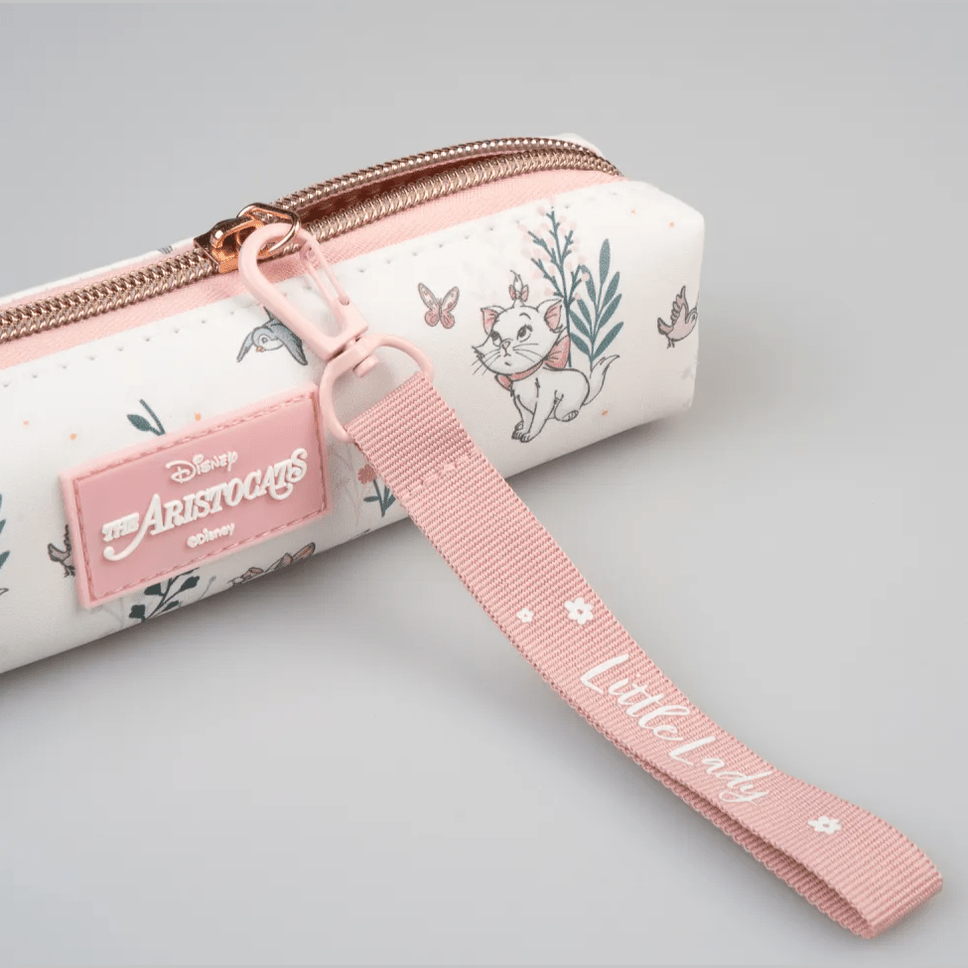 Conjunto Estojo com caneta e lápis disney bonjour Marie - Papelaria Encantada