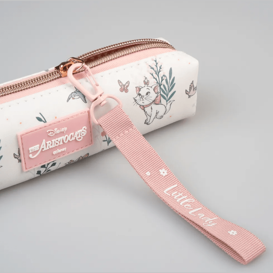 Conjunto Estojo com caneta e lápis disney bonjour Marie - Papelaria Encantada
