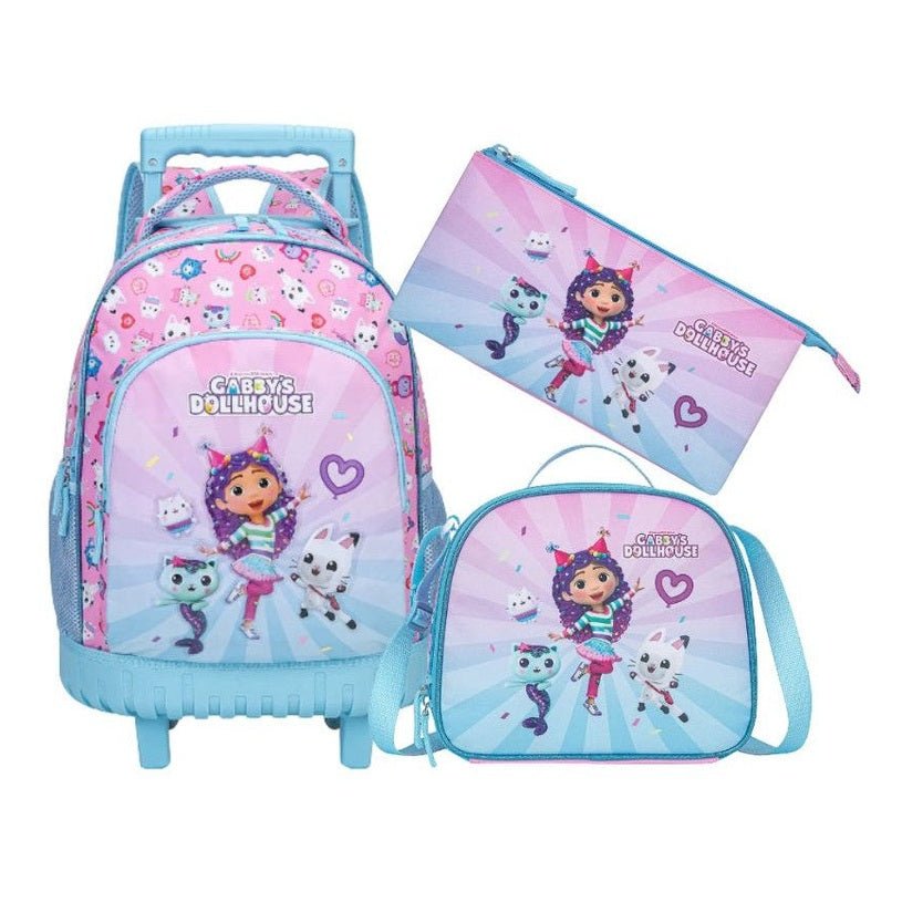 Conjunto Gabby's Dollhouse - Papelaria Encantada