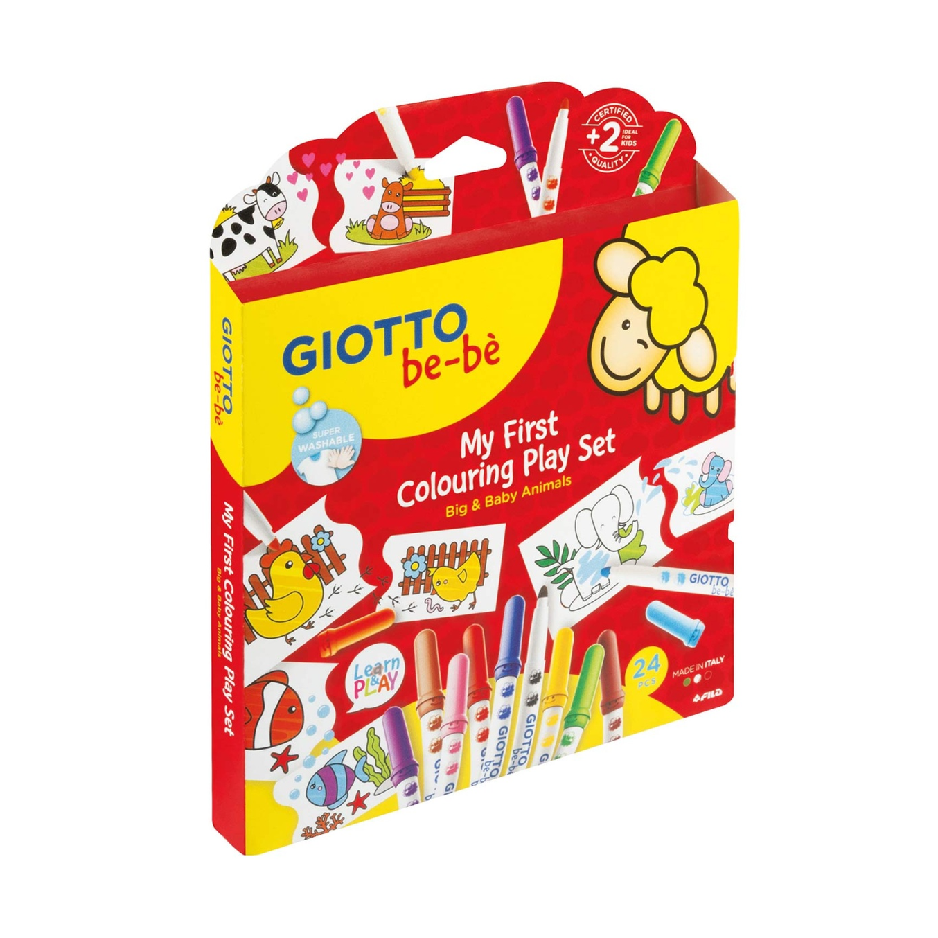 Conjunto GIOTTO Be-Bè My First Coloring Play Set - Papelaria Encantada