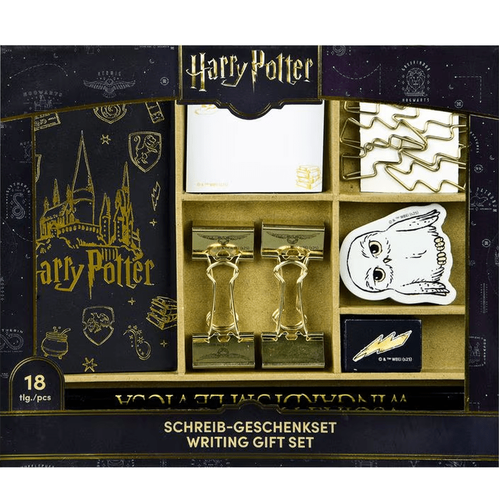 Conjunto Papelaria Harry Potter - Papelaria Encantada