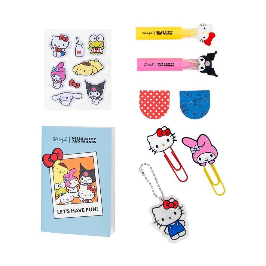 Conjunto para decorar a tua Agenda - Hello Kitty & Friends - Mr.wonderful - Papelaria Encantada