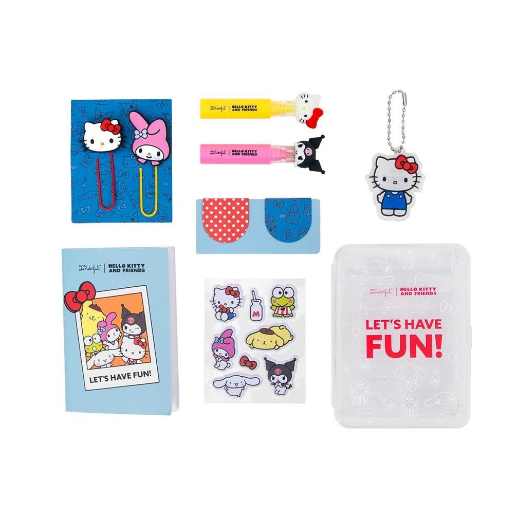 Conjunto para decorar a tua Agenda - Hello Kitty & Friends - Mr.wonderful - Papelaria Encantada