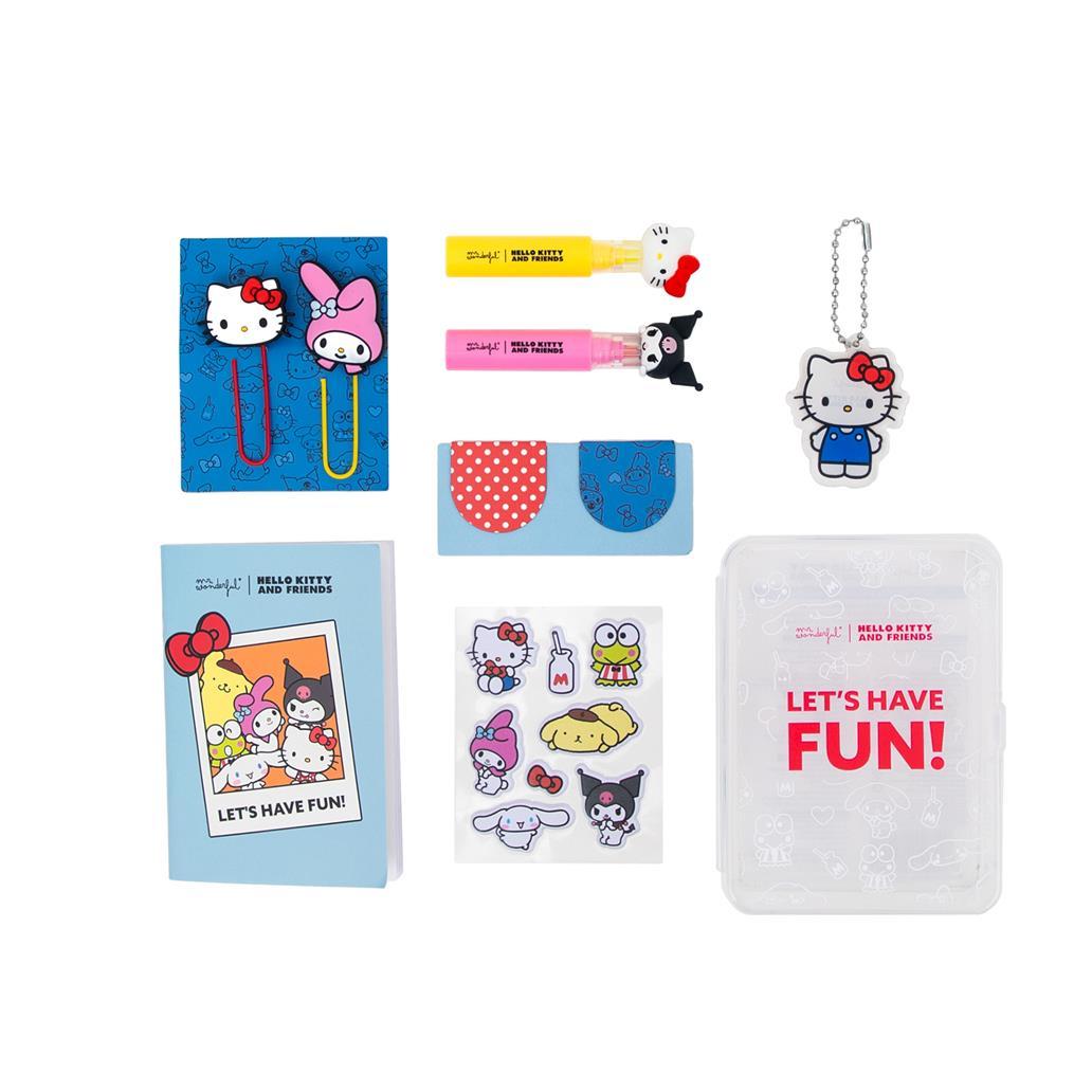 Conjunto para decorar a tua Agenda - Hello Kitty & Friends - Mr.wonderful - Papelaria Encantada