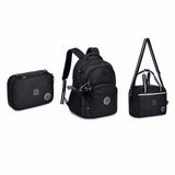 Conjunto Rebecca Bonbon Preto Mochila+Lancheira+Estojo - Papelaria Encantada
