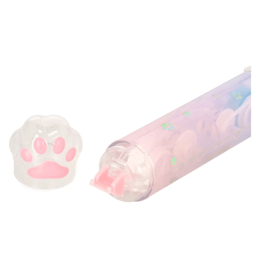 Corretor de fita e cola 2 em 1 Gato meow Legami - Papelaria Encantada