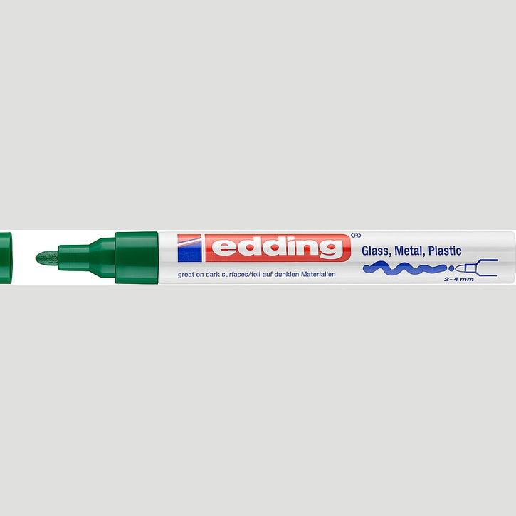 Marcador Edding 750 2–4 mm – Verde