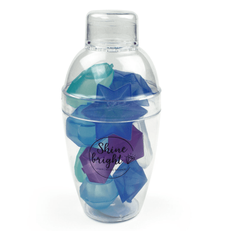 Cubos de gelo reutilizáveis - Diamantes multicoloridos - Legami - Papelaria Encantada