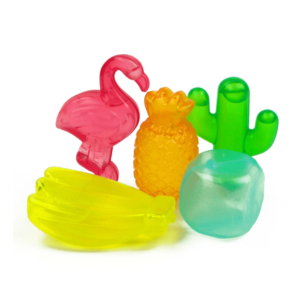 Cubos de gelo reutilizáveis - Multicoloridos e tropicais - Legami - Papelaria Encantada