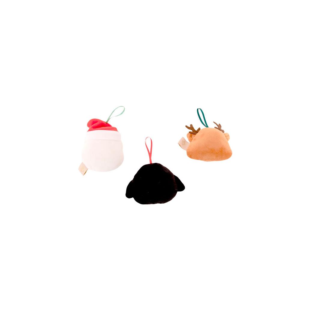 Decorações de Natal para uma árvore de sonhos - Pai Natal, pinguim e rena - Papelaria Encantada