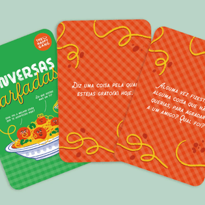 Desbloqueadores de conversa - Conversas entre Garfadas - The Happy Gang - Papelaria Encantada
