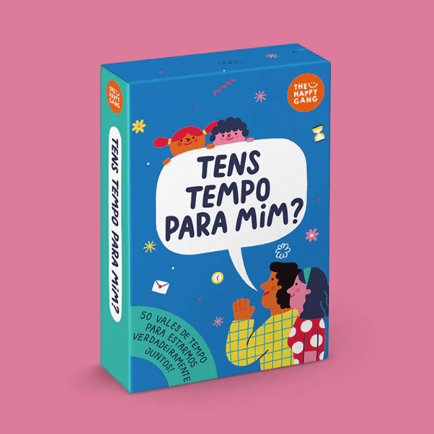 Desbloqueadores de conversa - Tens Tempo para Mim? The Happy Gang - Papelaria Encantada