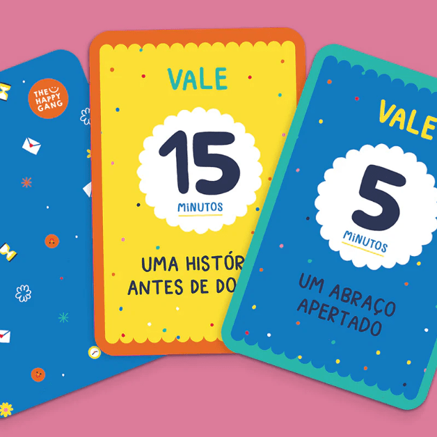 Desbloqueadores de conversa - Tens Tempo para Mim? The Happy Gang - Papelaria Encantada