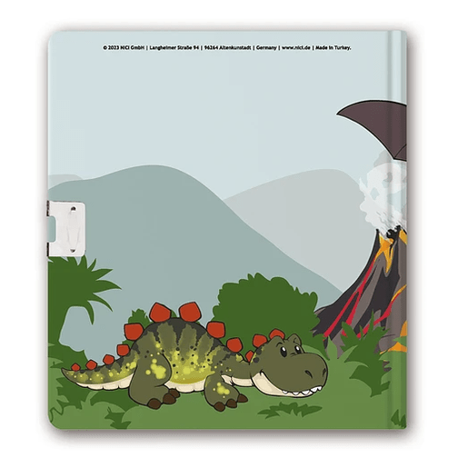 Diario Dinossauros Nici - Papelaria Encantada