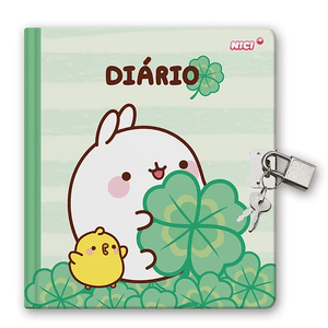 Diário Molang Nici - Papelaria Encantada