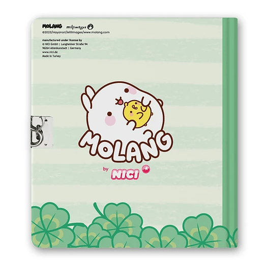 Diário Molang Nici - Papelaria Encantada