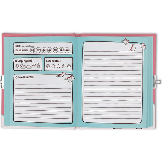 Diario Sleeping Kitties - Nici - Papelaria Encantada