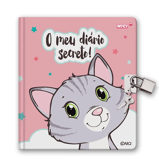 Diario Sleeping Kitties - Nici - Papelaria Encantada