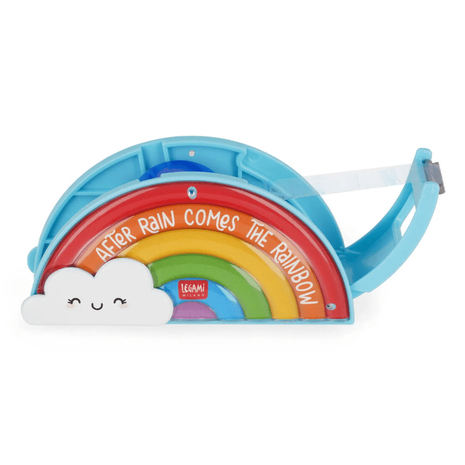 Dispensador de fita Legami Arco - íris - Papelaria Encantada