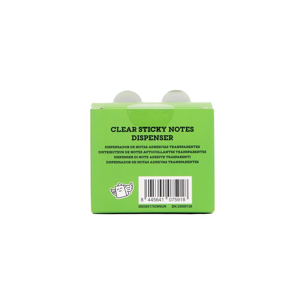 Dispensador de Notas Adesivas Transparentes Crocodilo Mr.wonderful - Papelaria Encantada