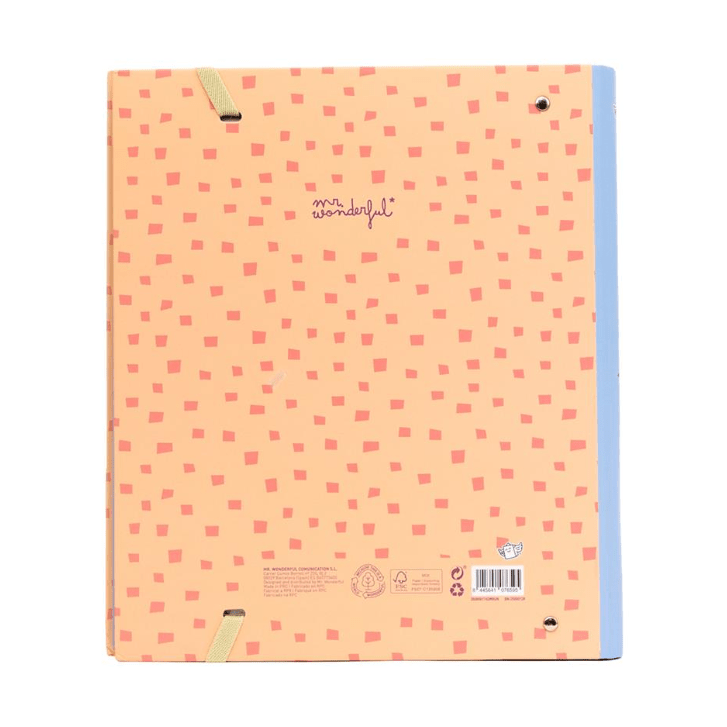 Dossier com Argolas - Ready to roll Mr - Wonderful - Papelaria Encantada