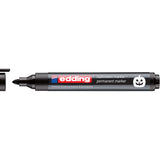 Marcador Edding 3110 Halloween preto com ponta redonda de 1,5–3 mm e tampa retirada