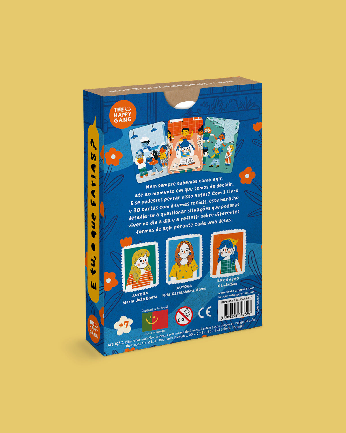 Flashcards - E Tu, O Que Farias? - The Happy Gang - imagem 2