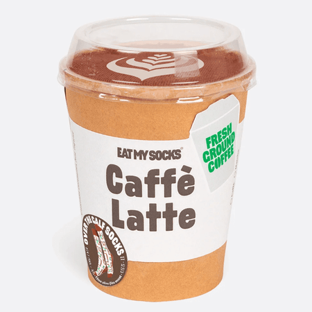 Eat My Socks - Caffé Latte - Papelaria Encantada