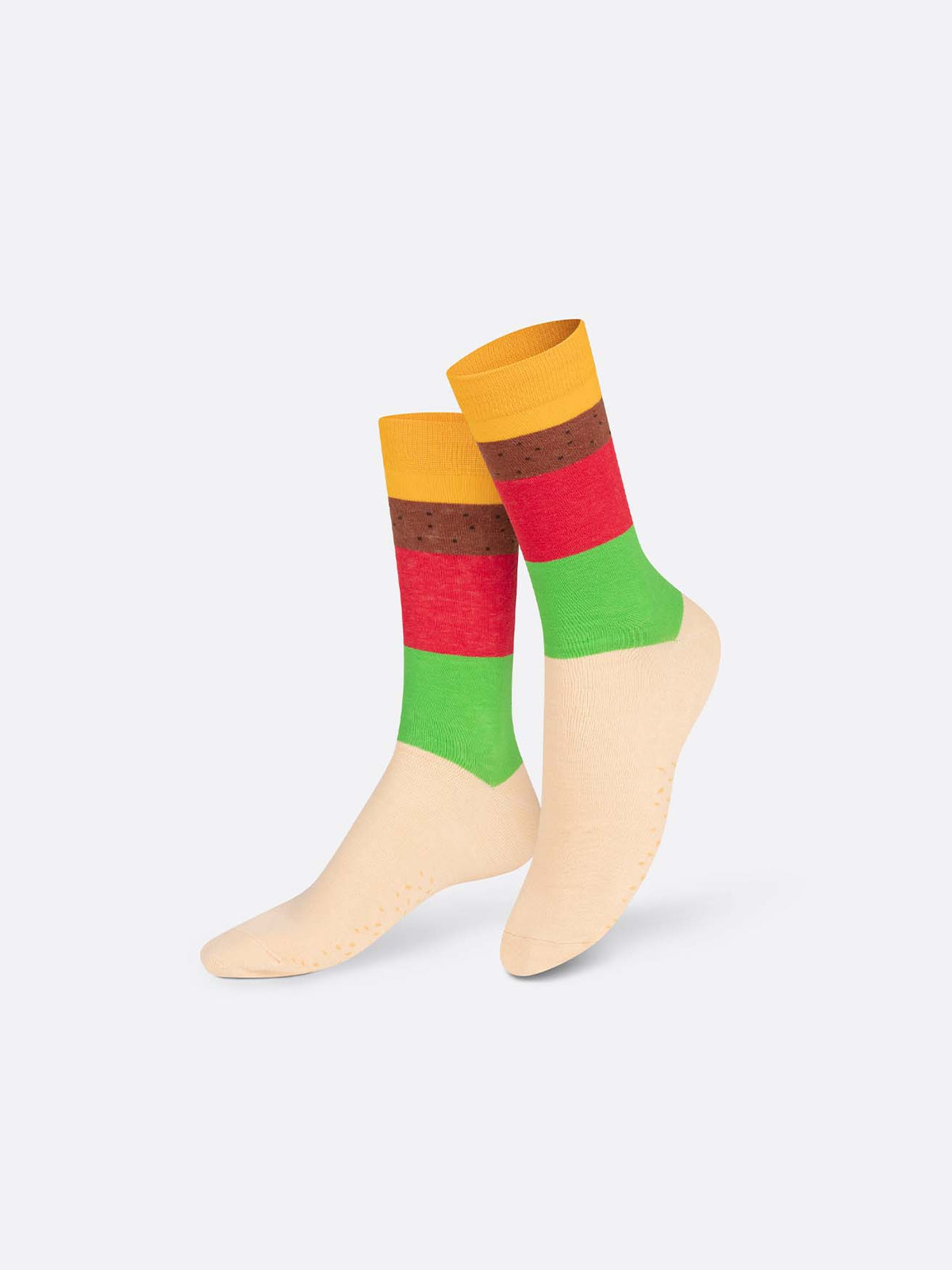 Meias Eat My Socks Cheeseburger - detalhe do produto