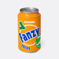 Meias Eat My Socks Fanzy - embalagem Lata de refrigerante de laranja