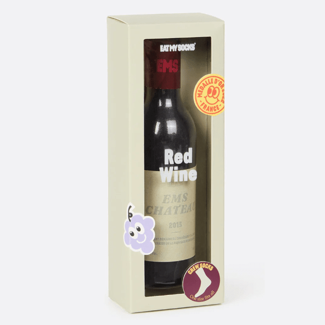 Eat My Socks - Red Wine - Papelaria Encantada