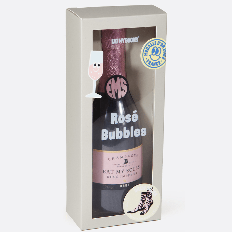 Eat My Socks - Rosé Bubbles - Papelaria Encantada