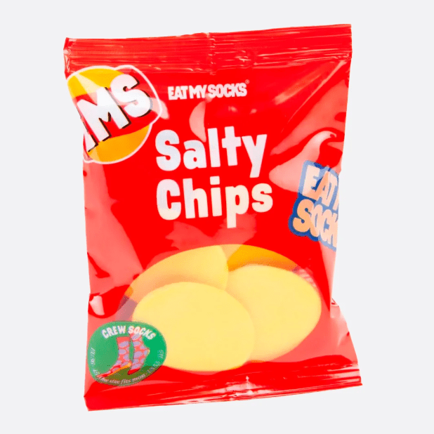 Eat My Socks - Salty Chips - Papelaria Encantada