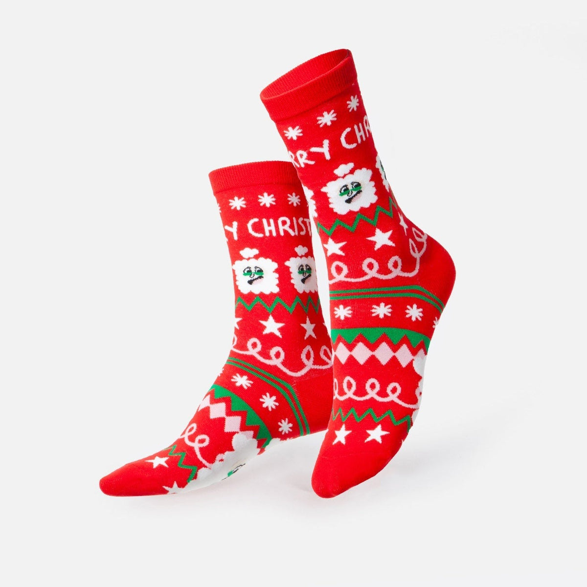 Meias Eat My Socks Xmas Santa - detalhe do produto