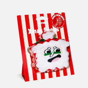 Meias Eat My Socks Xmas Santa - embalagem Pai Natal