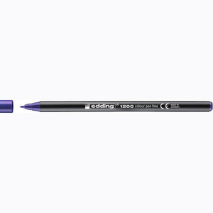 Marcador edding 1200 Colourpen Ponta Fina 1 mm — Violeta