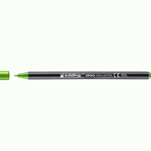 Marcador edding 1200 Colourpen Ponta Fina 1 mm — Verde claro