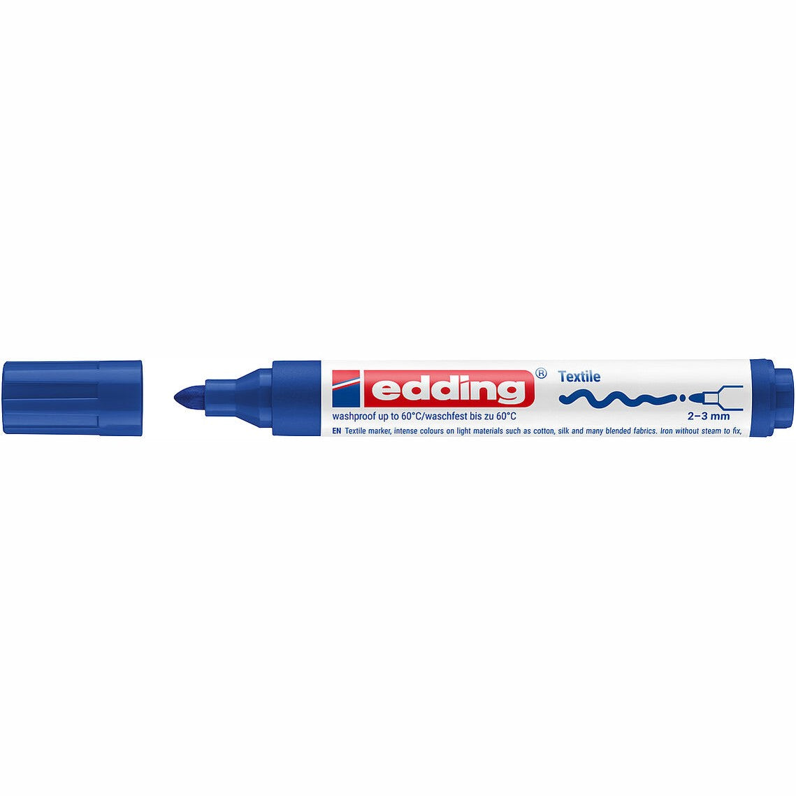 Marcador para Têxteis edding 4500 2–3 mm — Azul