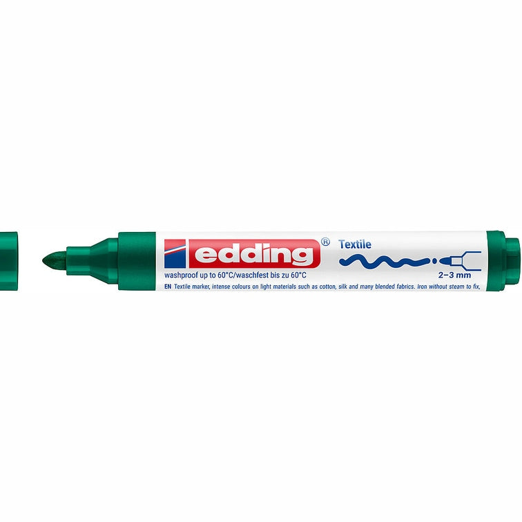 Marcador para Têxteis edding 4500 2–3 mm — Verde