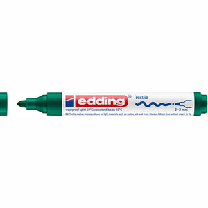 Marcador para Têxteis edding 4500 2–3 mm — Verde