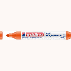 Marcador para Têxteis edding 4500 2–3 mm — Laranja