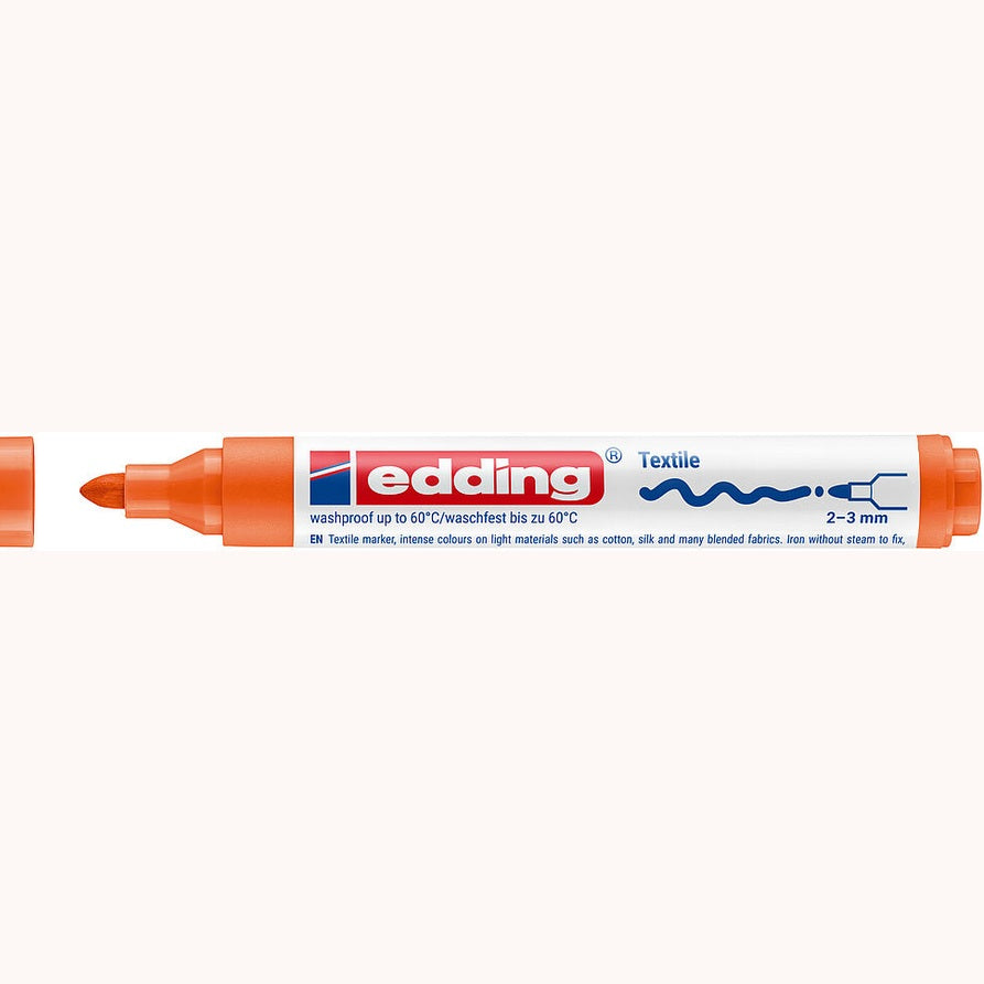 Marcador para Têxteis edding 4500 2–3 mm — Laranja