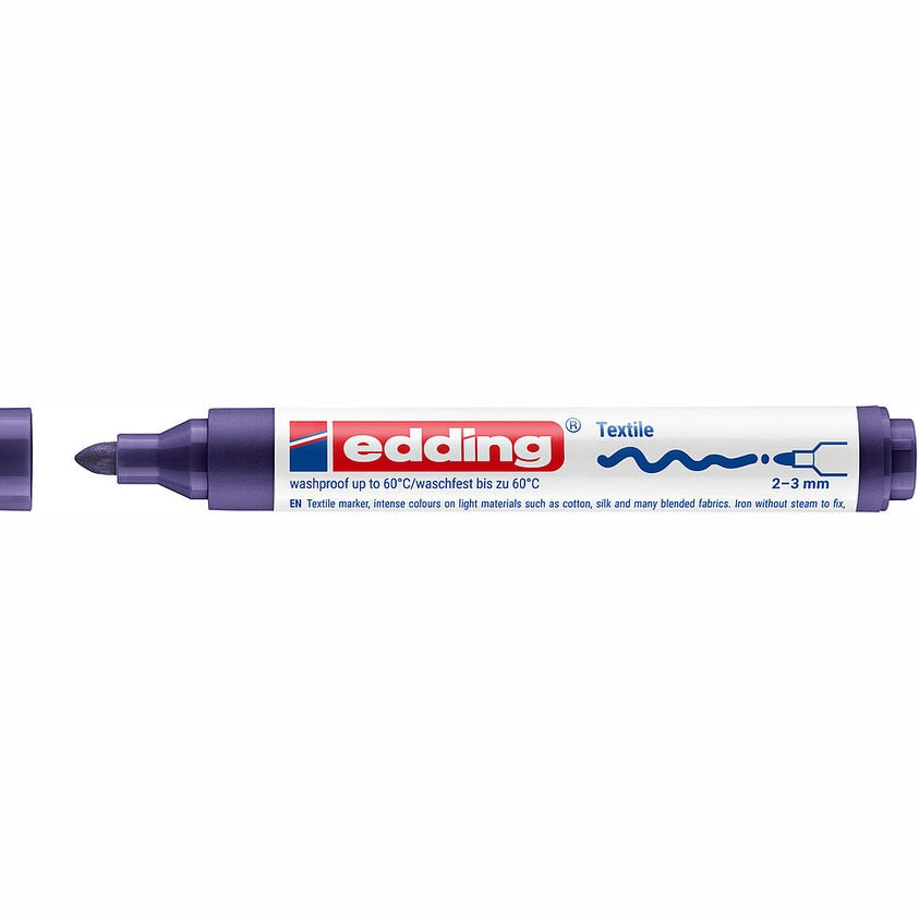 Marcador para Têxteis edding 4500 2–3 mm — Violeta