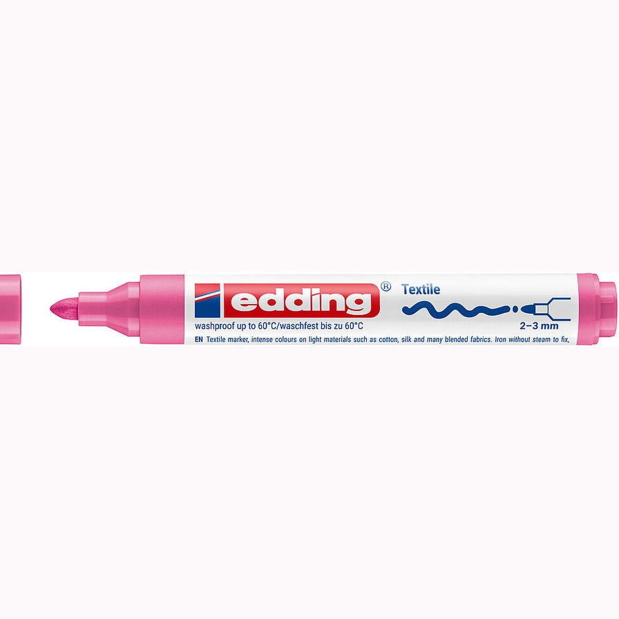 Marcador para Têxteis edding 4500 2–3 mm — Rosa