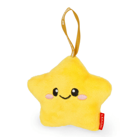 Enfeite de Natal em Peluche - Estrela - Oh - Oh - Ohrnaments - Papelaria Encantada