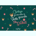 Envelope - Contigo já me saiu a sorte grande - Feliz natal - Papelaria Encantada
