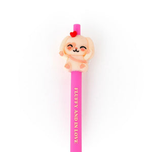 Esferográfica 3D Coelho Cupido - Fluffy and in Love - Mr. Wonderful - Papelaria Encantada