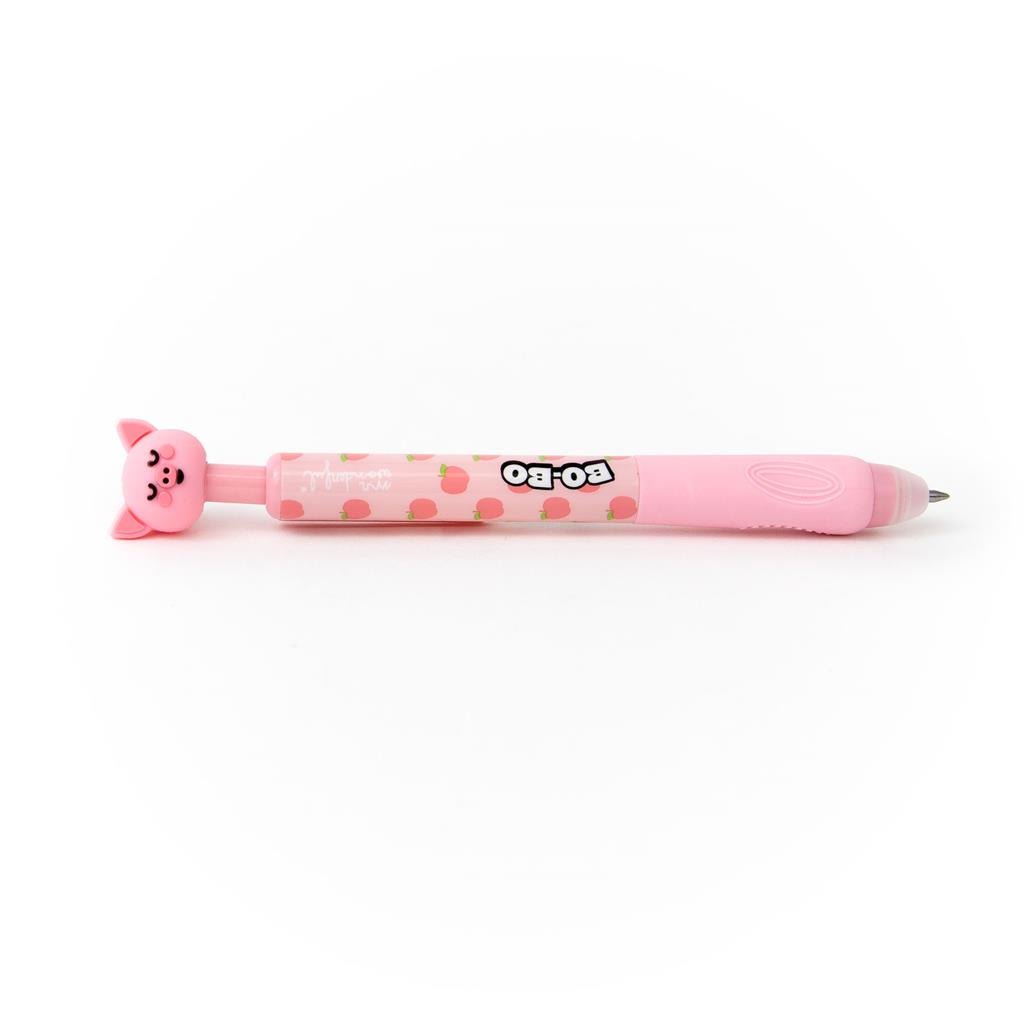 Esferográfica apagável Bo - Bo Click - Porco Mr. Wonderful - Papelaria Encantada