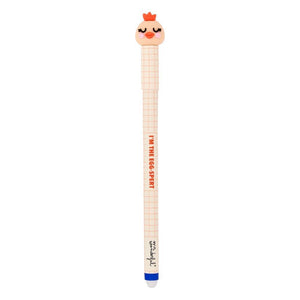 Esferográfica apagável Bo - Bo Galinha - I'm the egg - spert - Mr. Wonderful - Papelaria Encantada