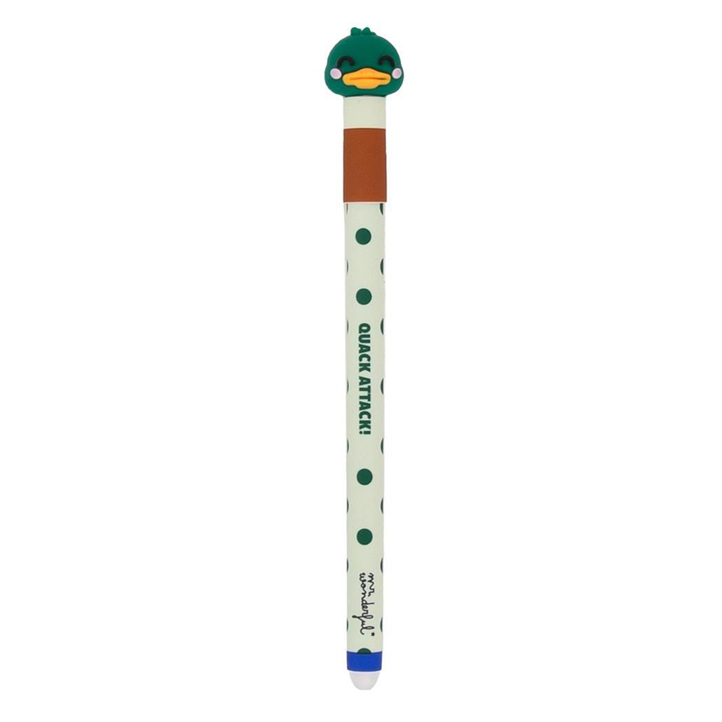 Esferográfica apagável Bo - Bo Pato - Quack attack! - Mr. Wonderful - Papelaria Encantada